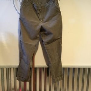 Christopher and banks khaki colored corduroy pants 14 W
